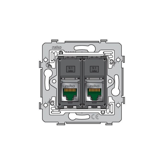 NIKO 170-75256 INBOUWR 2V RJ45 FTP CAT5