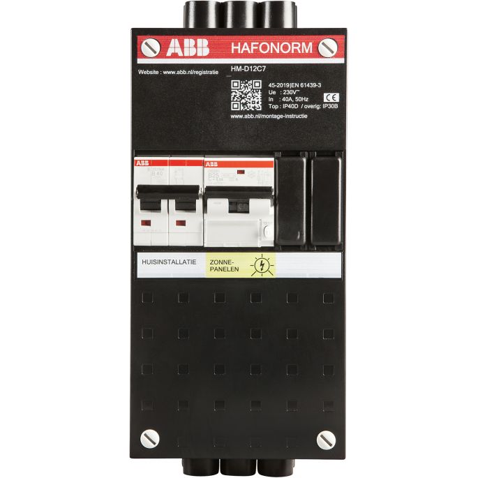 ABB HAF HM-D12C.7 KAST PV 3P B25 0.3A +B40 1P+N