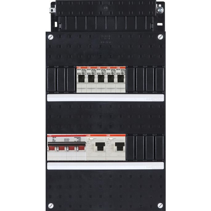 Groepenkast ABB Hafonorm | 5 Groepen 5 x Lichtgroepen | 3 Fase | HAD3332-22+H44