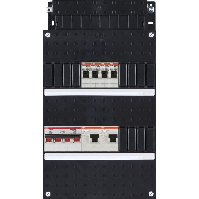 Groepenkast ABB Hafonorm | 4 Groepen 4 x Lichtgroepen | 3 Fase | HAD3232-22+H44