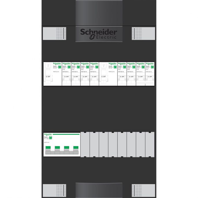 Groepenkast Schneider ADV3B206AF | 6 x lichtgroepen + fornuisgroep | 3 Fase