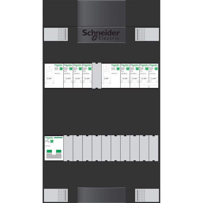 Groepenkast Schneider ADV1B205AF | 5 x lichtgroepen + fornuisgroep | 1 Fase