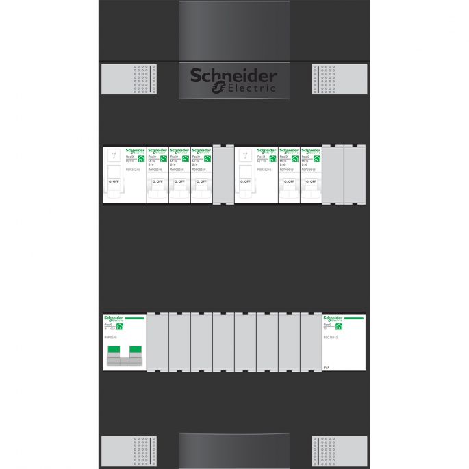 Groepenkast Schneider ADV1B205AB | 5 x lichtgroepen + beltransformator | 1 Fase