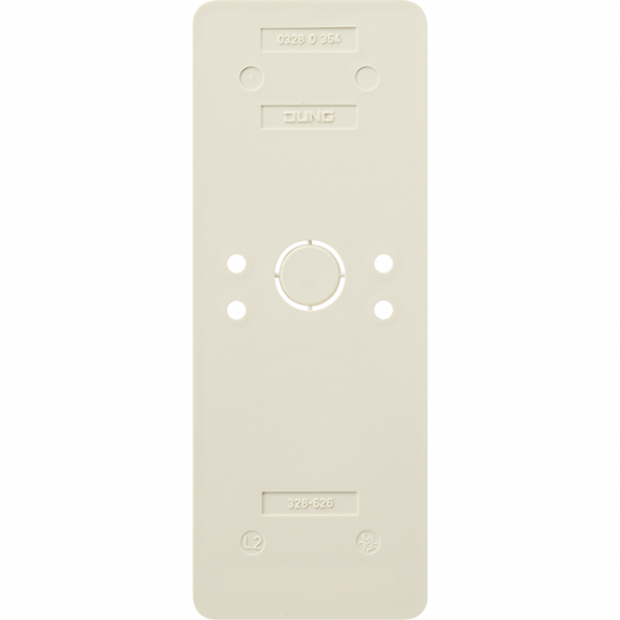 JUNG 328-626 MONTAGEPL TBV COMB+2WCD