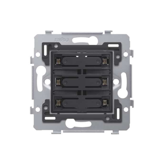 NIKO 170-67151 DRUKKNOP ZESV. 24V+LED
