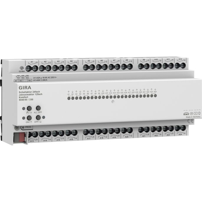 GIRA SC/JALACT 24V/12V 16A KMF