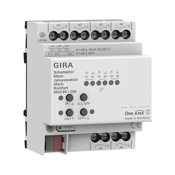 GIRA SCH/JALACT 6V/3V 16A KMF