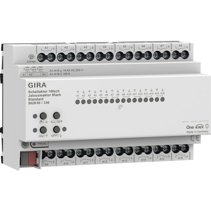 GIRA SCH/JALACT 16V/8V 16A STD