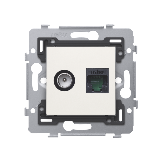 NIKO 101-65138 AANSL COAX+RJ45 UTP CAT5