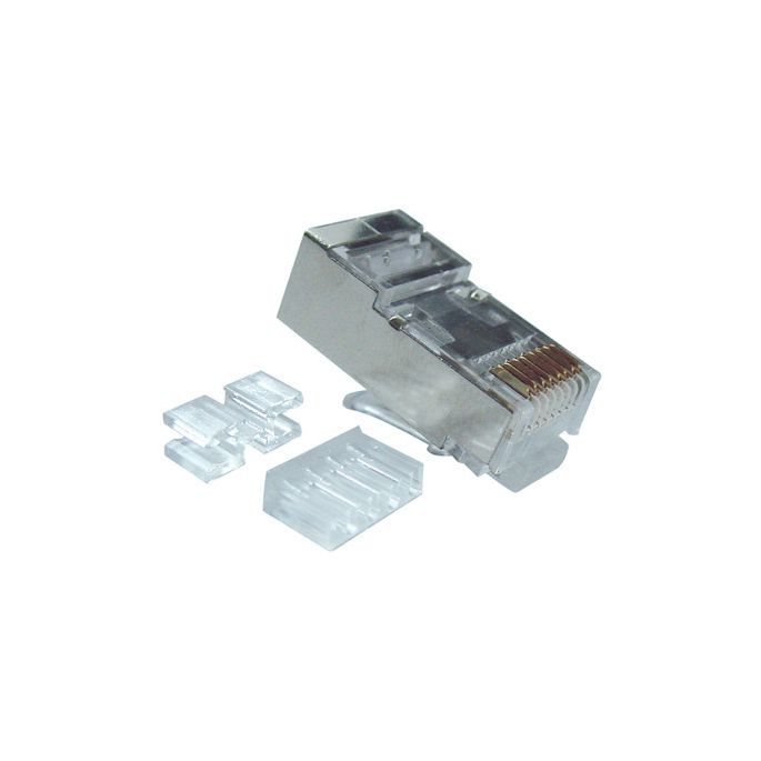 KLEMKO RJ45ROMAC6A | RJ45 connector CAT6A afgeschermd massief/rond | 183269