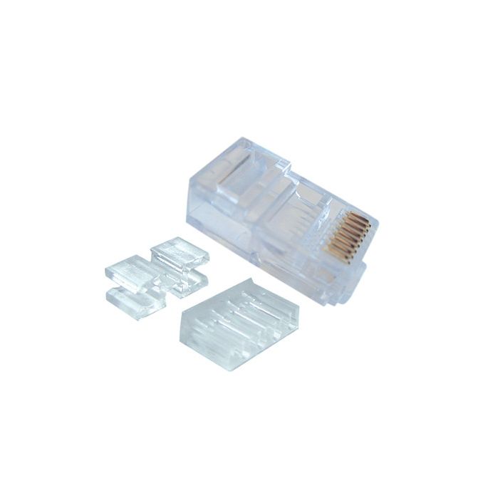 KLEMKO RJ45ROMAC6 | RJ45 connector rond/massief (8/8) | 183271