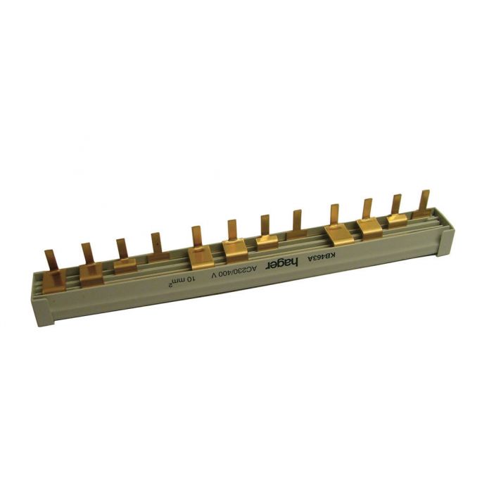 HAGER KB463A RAIL10Q 3X4P STIFT 63A 12MOD