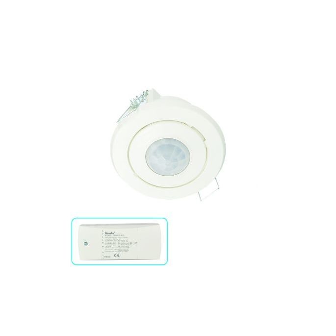 KLEMKO PLF-IB-PIR/Q PIR INB 360G 500VA LED 8M WT