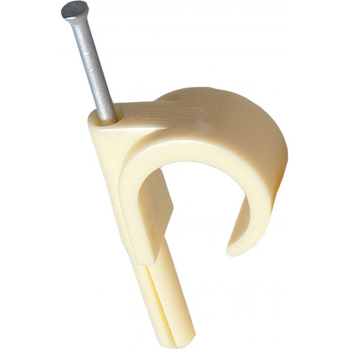 MEPAC PLUGCLIP - 100 x Betonclip 19/22mm crème - 421426
