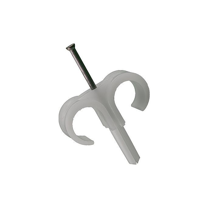 MEPAC PLUGCLIPDUBBEL - 100 x Betonclip 16/19mm transparant - 421705