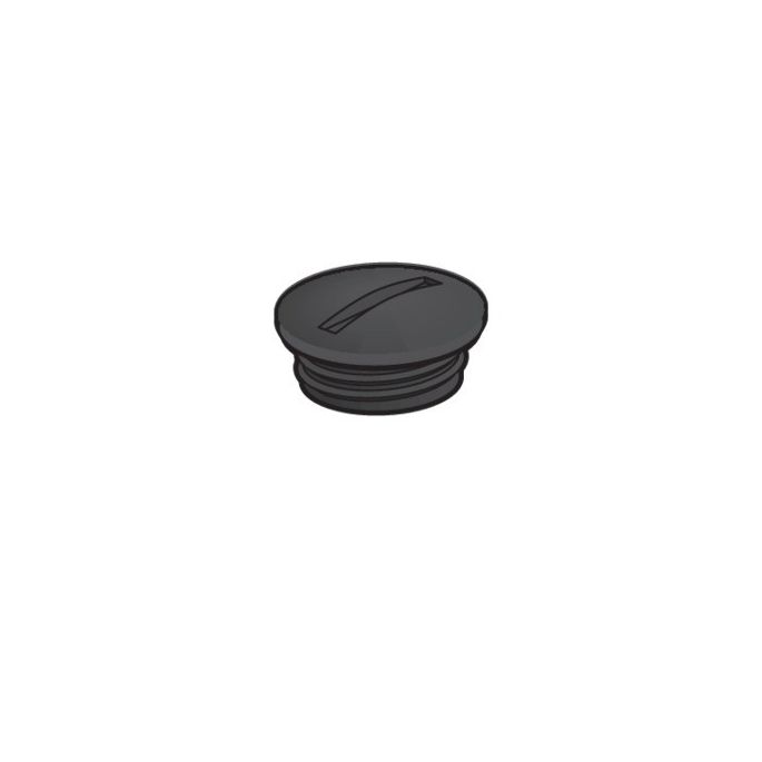 Niko Hydro zwart | Afdichtdop kabelinvoer M20 | 761-84000