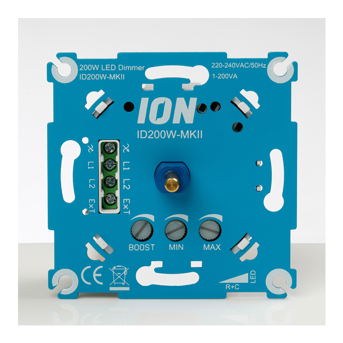 IONLED LED Dimmer 0 - 200 Watt  ID200W-MK-II