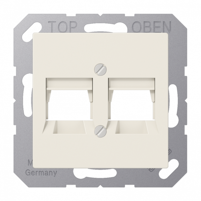 JUNG A 569-2 NWE CENTR PL 2XRJ45 R1013