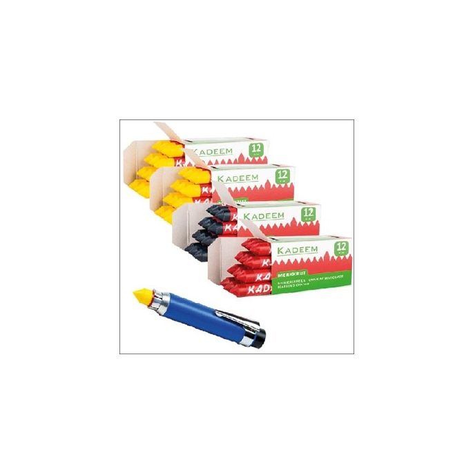 KADEEM 55351070 MERKKRIJT SET 4DOOS +HOUDER