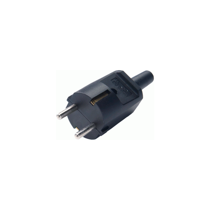MARTIN KAI 519MT-SW STEKKER RA TYPE F ZW RECHT TPE