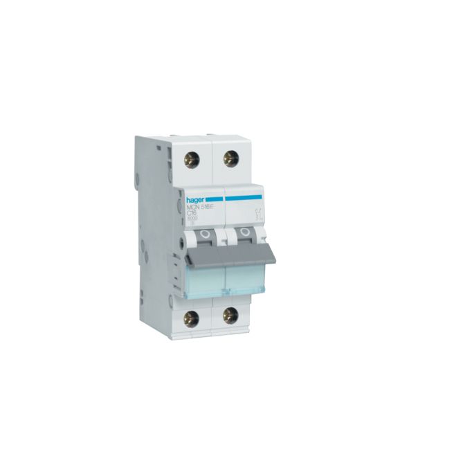 Hager installatieautomaat / 1-polig + nul, C16A / MCN516E 