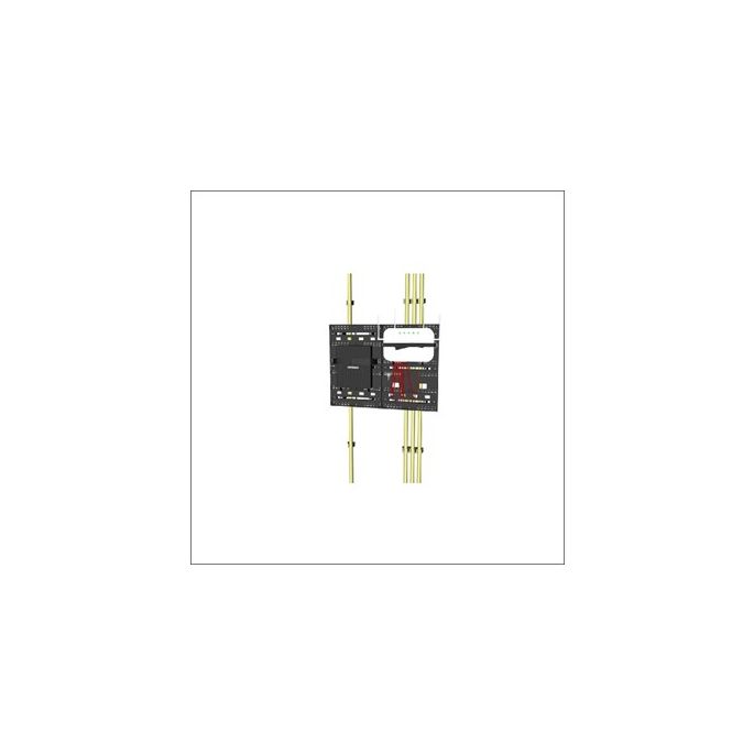 MEPAC MK-MONT-PL-BLK MONTAGEPLAAT METERKAST