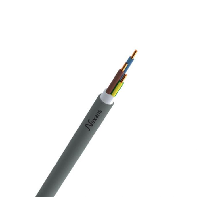 Nexans installatiekabel - XVB Cca 3G2.5 mm² - Rol van 100 meter