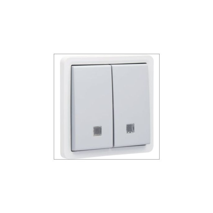 NIKO 700-35105 DRUKKNOP 2V VERL STEEK HYDRO