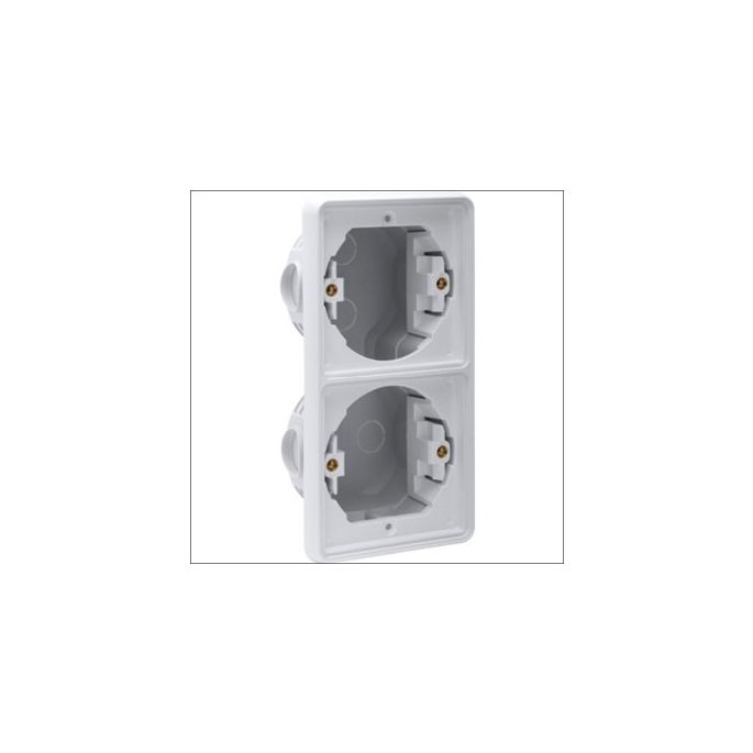 NIKO 700-74000 INBOUWKADER 2X VERTICAAL