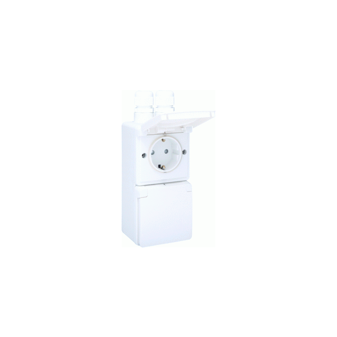 NIKO 701-37835 SPUITWATERDICHT DUBBEL VERTICA