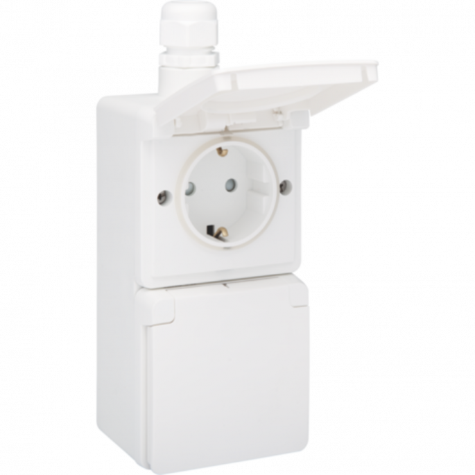NIKO 701-37842 WCD RA 2V SCHR WIT VERT HYD
