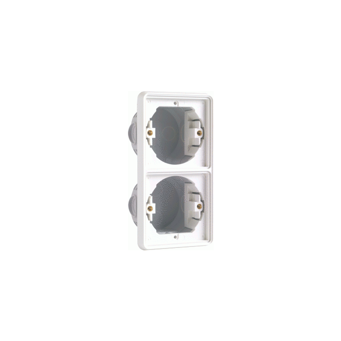 NIKO 701-74000 INBOUWKADER 2X VERTICAAL