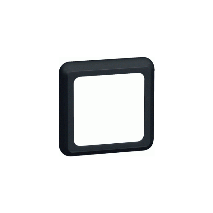 PEHA 771.19 AFDEKRAAM 1V ZWART COMPACTA