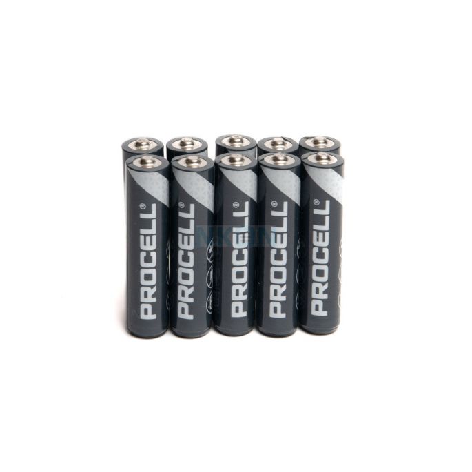Procell (duracell) AAA alkaline batterijen 10 st