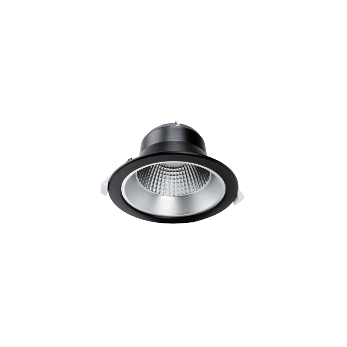 Reflector Downlight ECO  Zwart  Ø232mm  28W  Tri-White