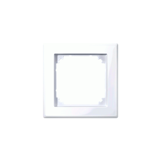 Schneider | Afdekraam 1-voudig | M-Smart Glanzend Wit | 478125