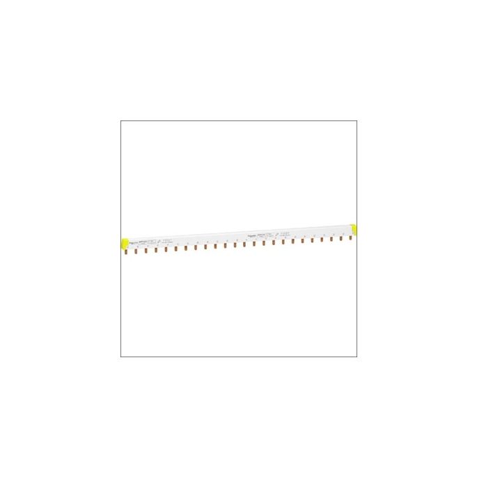 SCHNEIDER Acti9 | Kamrail geschikt voor 8 apparaten 3P, 3-fase, pen-aansluiting, afsnijdbaar | A9XPH324