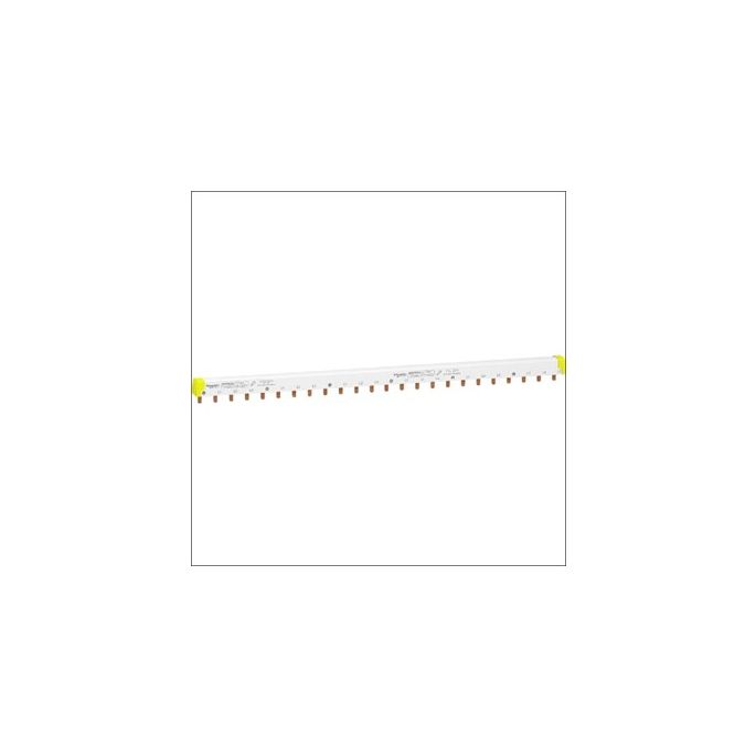 SCHNEIDER Acti9 | Kamrail geschikt voor 6 apparaten 3P+N, 3 fase, pen-aansluiting, afsnijdbaar | A9XPH424