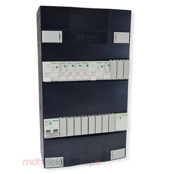 Schneider groepenkast 1 fase met 5 groepen en beltrafo ADVG24214TH1