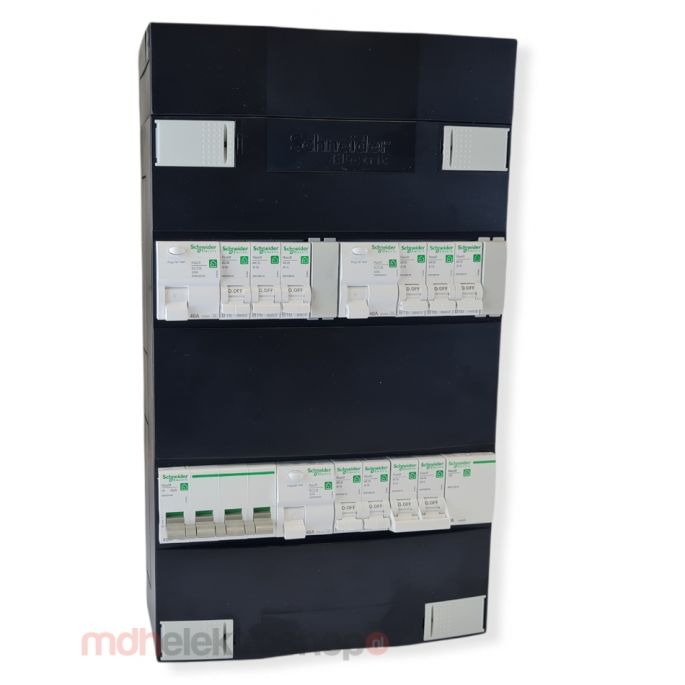 Groepenkast Schneider ADV3B308AG | 8 x lichtgroepen + fornuisgroep + beltrafo | 3 Fase