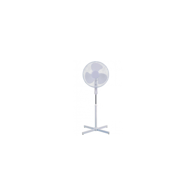 Statief ventilator 16 Inch 40cm 3 standen Wit 