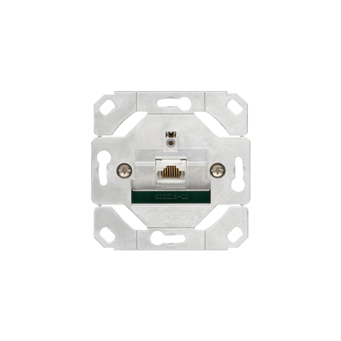 Gira | RJ45 Data wandcontactdoos CAT6 1-voudig | 245100