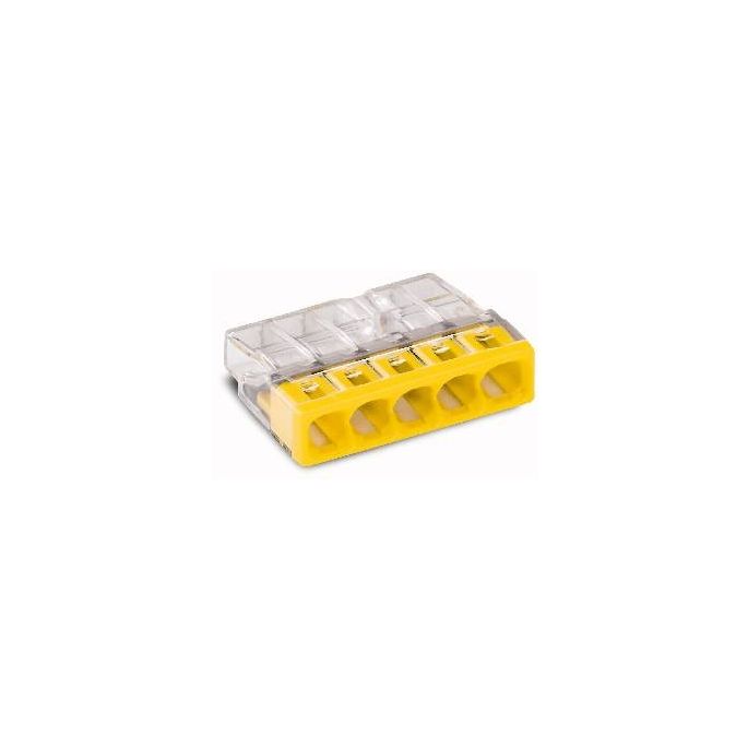 WAGO 2273-205 / Lasklem 5-voudig / 0.5 - 2.5mm²