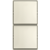 Busch-Jaeger | Schakelaar 2x wissel | Opbouw crème | 2601/6/2601/6 APJ-522 | 2TKA00005526