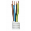 Snelflex flexibele buis 16mm / VD draad 3x2,5mm² en 1x1,5mm² / bruin, blauw, geel/groen, zwart / 100 meter