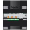 Schneider groepenkast 1 fase met 3 aardlekautomaten en beltrafo ADVA13000TH1