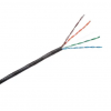 Belden U/UTP Cat. 6 voor buiten, zwart/PE 7965PE - Haspel van 100 meter