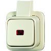 Busch-Jaeger | Wisselschakelaar met controleverlichting | Opbouw Crème | 2601/6 SKAPJ