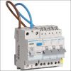 HAGER VKS03COMBI - Combinatie 1 aardlekschakelaar 2-polig 30 mA + 3 groepen - VKS03COMBI