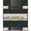 Groepenkast Schneider | 4 Groepen 4 x Lichtgroepen | 1 Fase | ADV23214H1